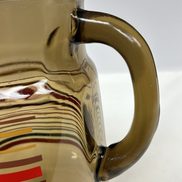 Vintage Dominion Glassware 2.5L Pitcher and matching set of 5 175ml tumblers - Picture 5 of 11